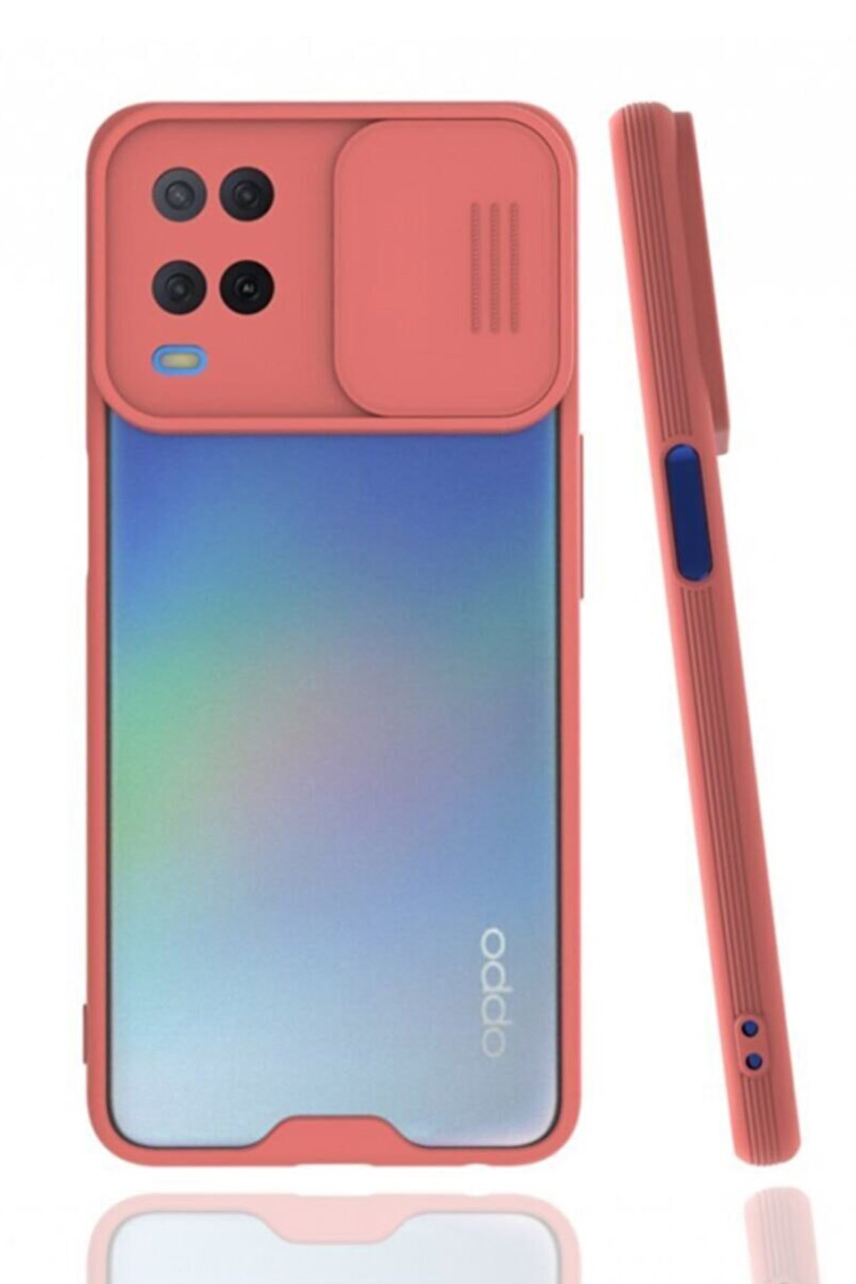  Realme 8 Pro Kılıf Platin Kamera Koruma Silikon - Pembe