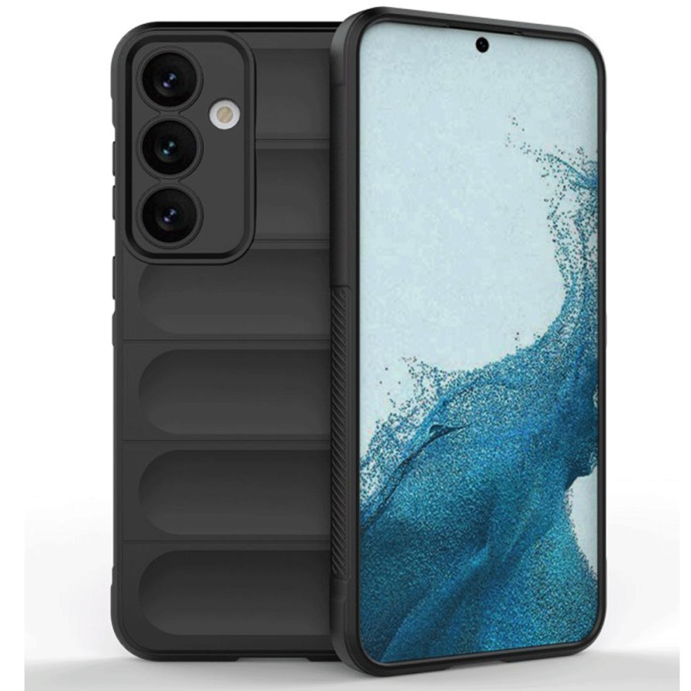  Samsung Galaxy S24 FE Kılıf Optimum Silikon - Siyah