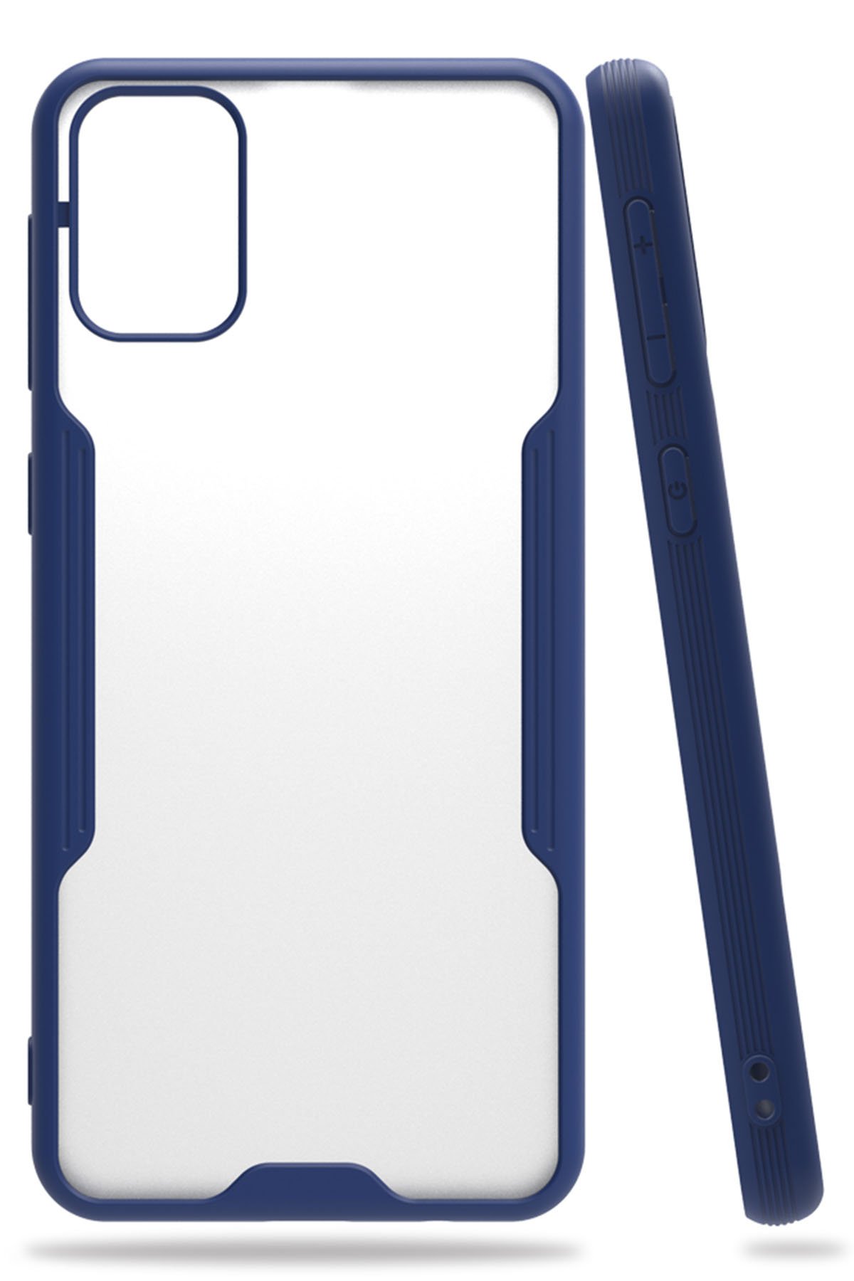  Samsung Galaxy M31 Kılıf Platin Silikon - Lacivert