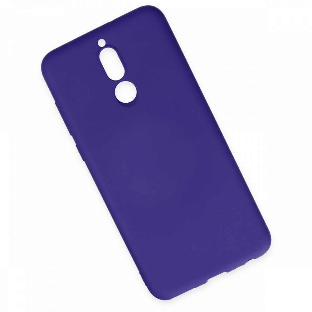 Huawei Mate 10 Lite Kılıf Nano içi Kadife Silikon - Mor  Huawei Mate 10 Lite Kılıf Nano içi Kadife Silikon - Mor