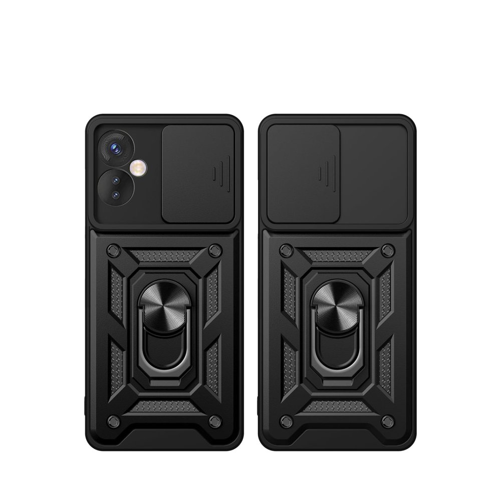 İnfinix Hot 30 5G Kılıf Pars Lens Yüzüklü Silikon - Siyah İnfinix Hot 30 5G Kılıf Pars Lens Yüzüklü Silikon - Siyah