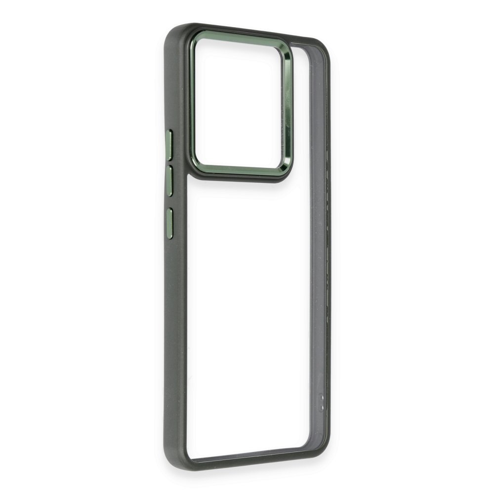  Xiaomi Poco M6 Pro 4G Kılıf Power Silikon - Koyu Yeşil