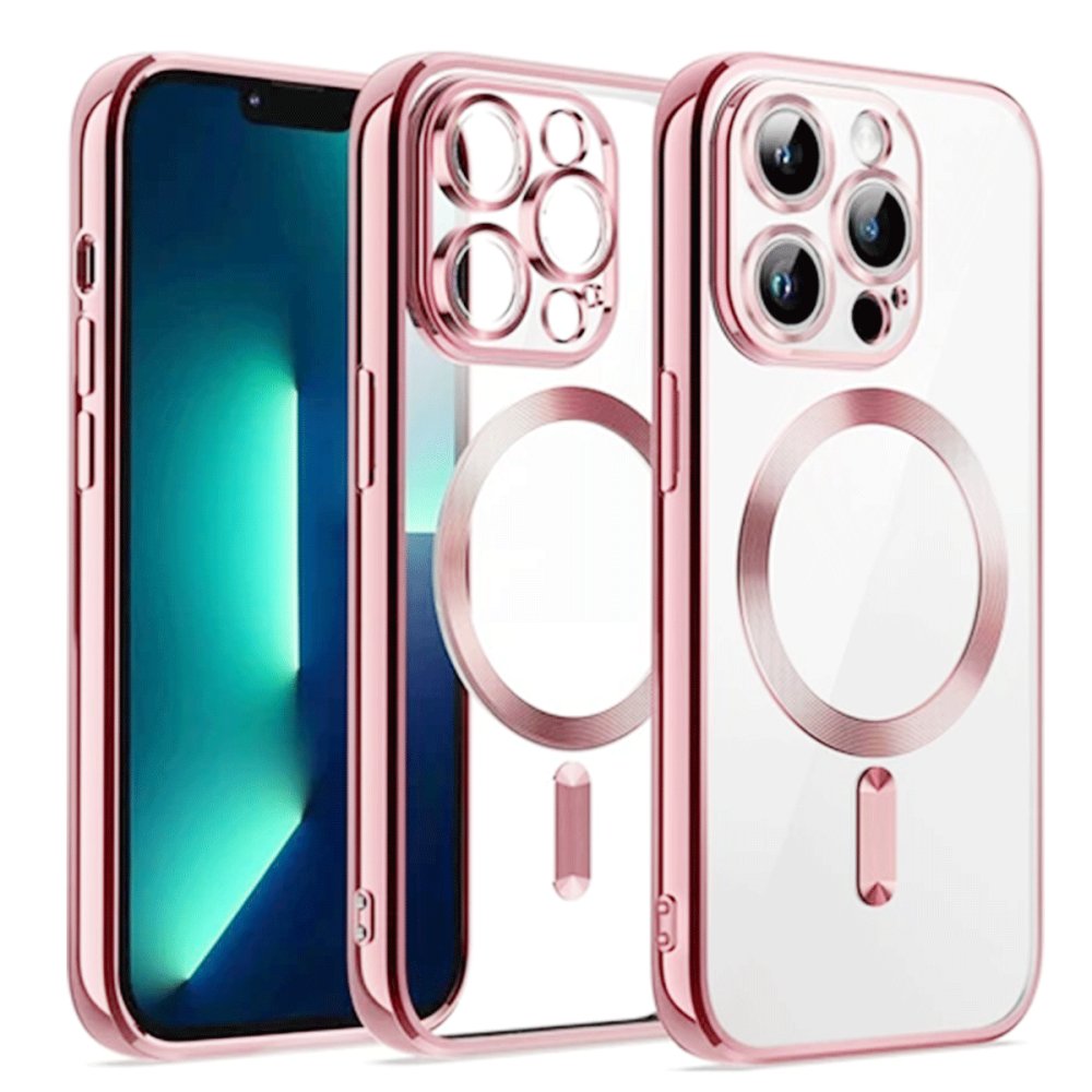  iPhone 12 Pro Kılıf Kross Magneticsafe Kapak - Rose