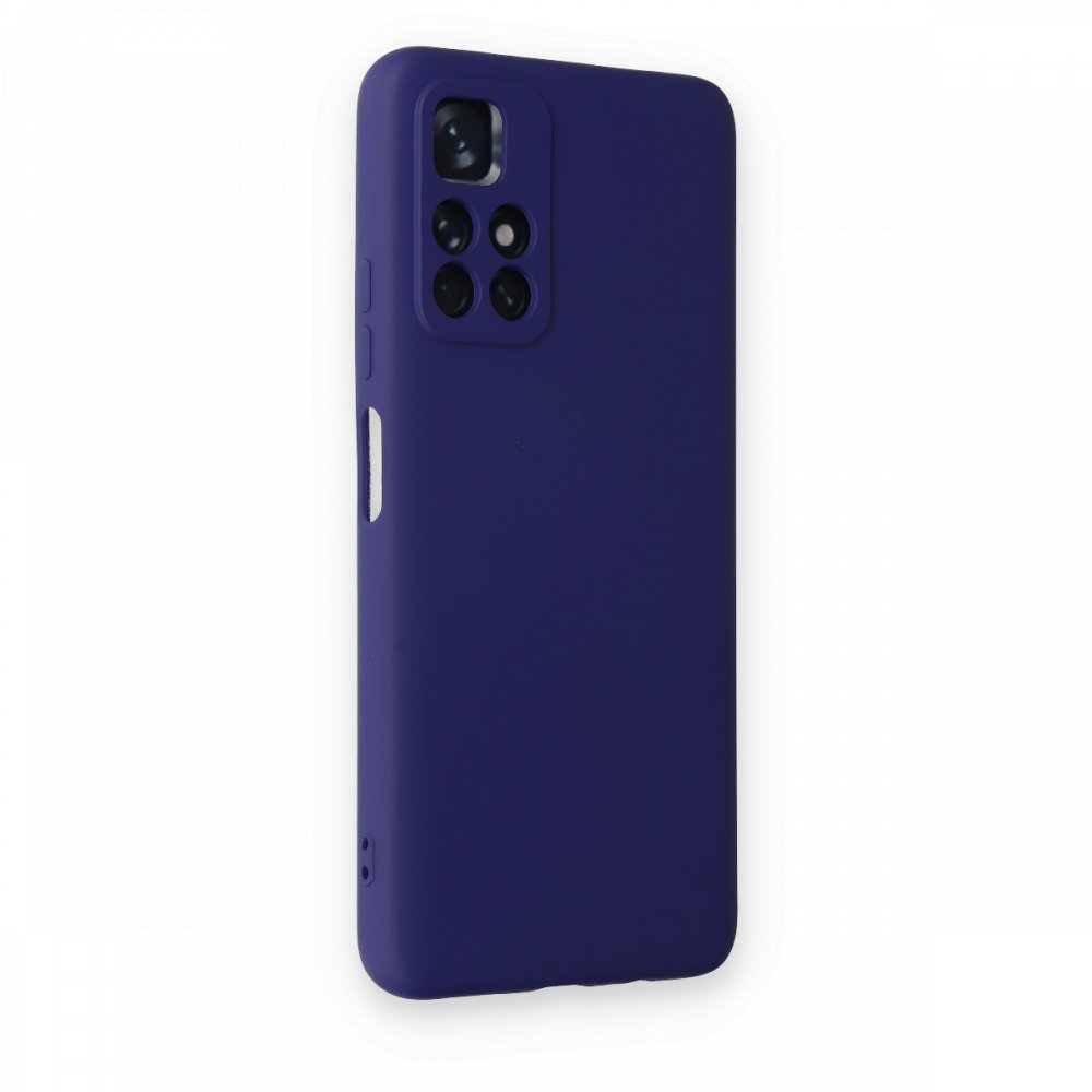  Xiaomi Poco M4 Pro 5G Kılıf Nano içi Kadife Silikon - Mor
