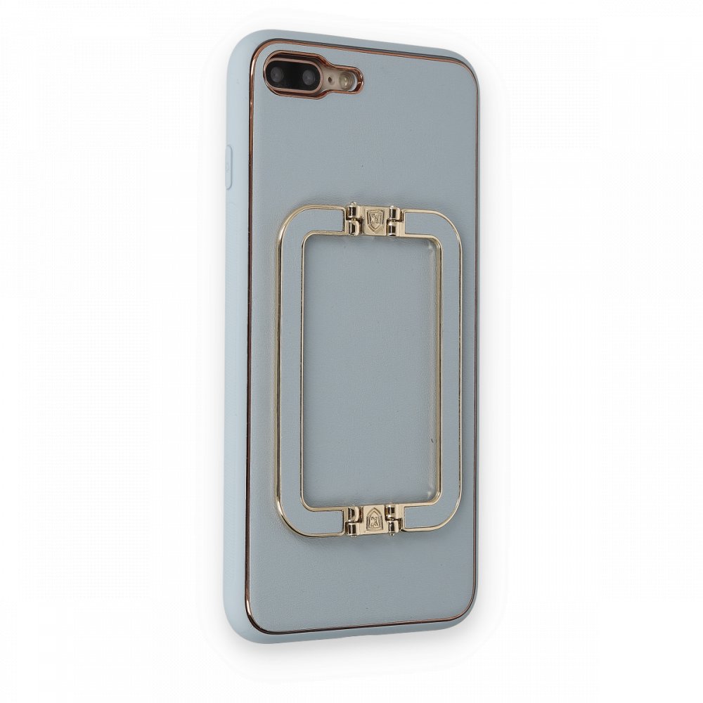 iPhone 8 Plus Kılıf Coco Elit Kapak - Turkuaz iPhone 8 Plus Kılıf Coco Elit Kapak - Turkuaz