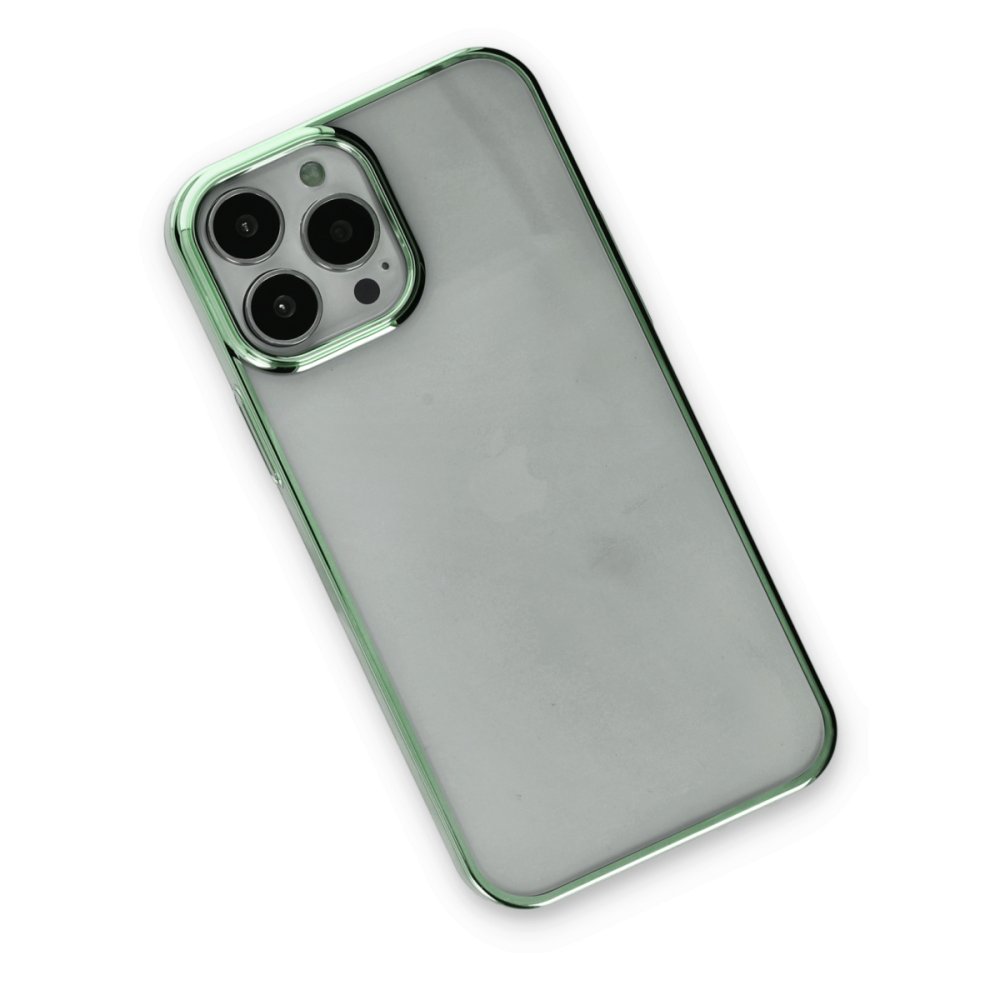 iPhone 13 Pro Kılıf Element Silikon - Yeşil
