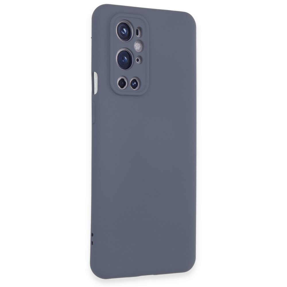 One Plus 9 Pro Kılıf Nano içi Kadife Silikon - Gri One Plus 9 Pro Kılıf Nano içi Kadife Silikon - Gri