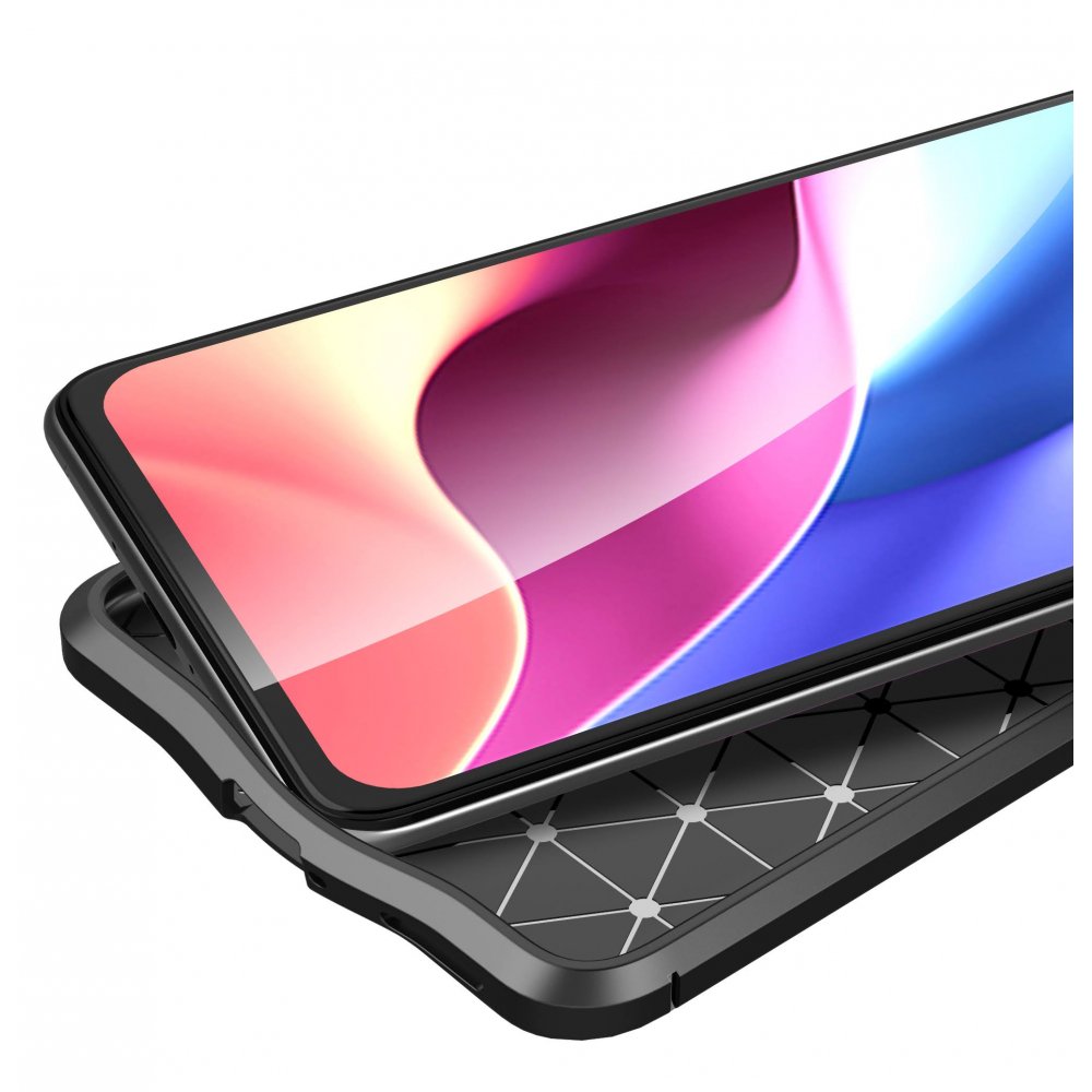 Redmi K40 Kılıf Auto Focus Kapak - Siyah Redmi K40 Kılıf Auto Focus Kapak - Siyah