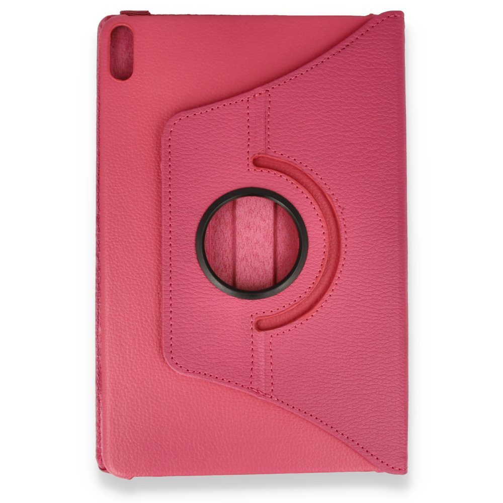 Huawei Honor Pad 8 12 Kılıf 360 Tablet Deri Kılıf - Pembe  Huawei Honor Pad 8 12 Kılıf 360 Tablet Deri Kılıf - Pembe