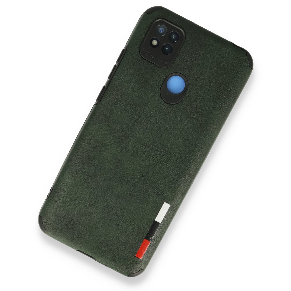 Redmi 9C Kılıf Loop Deri Silikon - Yeşil Redmi 9C Kılıf Loop Deri Silikon - Yeşil