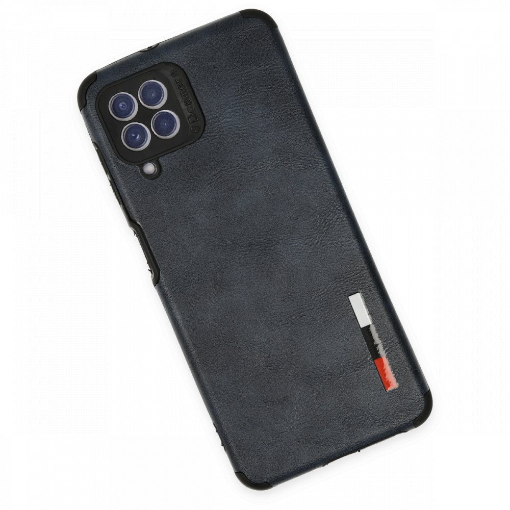  Samsung Galaxy M32 Kılıf Loop Deri Silikon - Lacivert