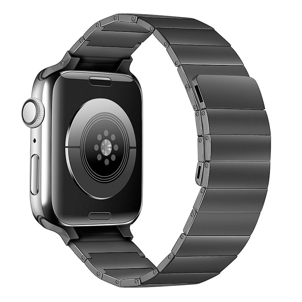 Apple Watch 40mm KR404 Huks Kordon - Siyah