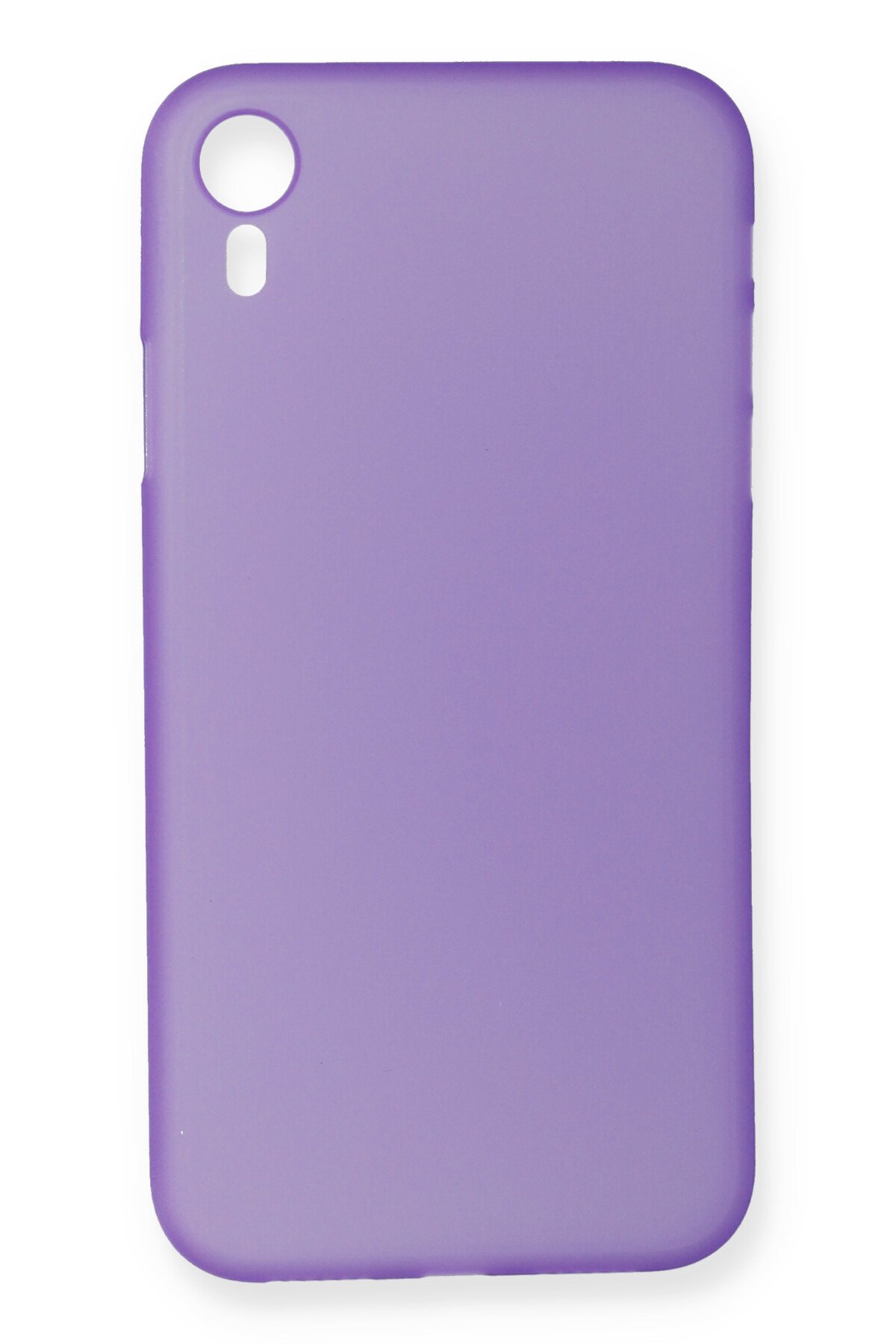  iPhone XR Kılıf PP Ultra İnce Kapak - Mor