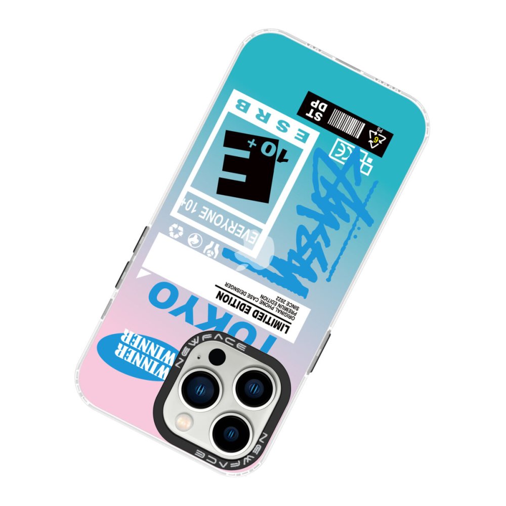  iPhone 14 Pro Kılıf Estoril Desenli Kapak - Estoril - 1