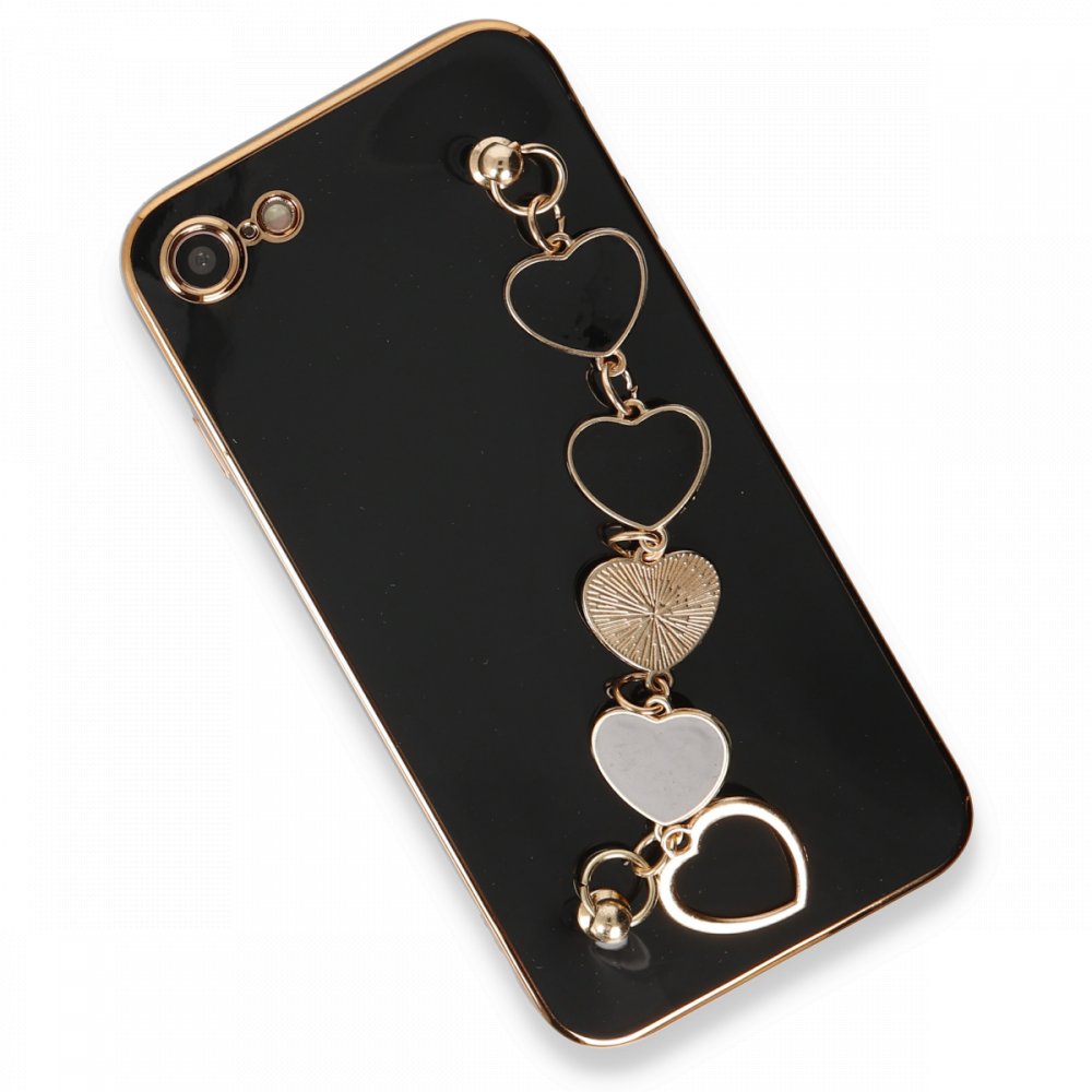 iPhone 7 Kılıf Esila Silikon - Siyah iPhone 7 Kılıf Esila Silikon - Siyah