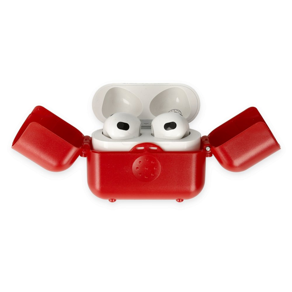 Airpods 3 (3.nesil) Basmalı Kılıf - Kırmızı Airpods 3 (3.nesil) Basmalı Kılıf - Kırmızı