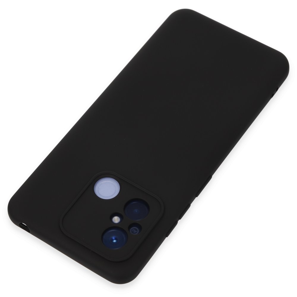 Redmi 12C Kılıf Nano içi Kadife Silikon - Siyah Redmi 12C Kılıf Nano içi Kadife Silikon - Siyah