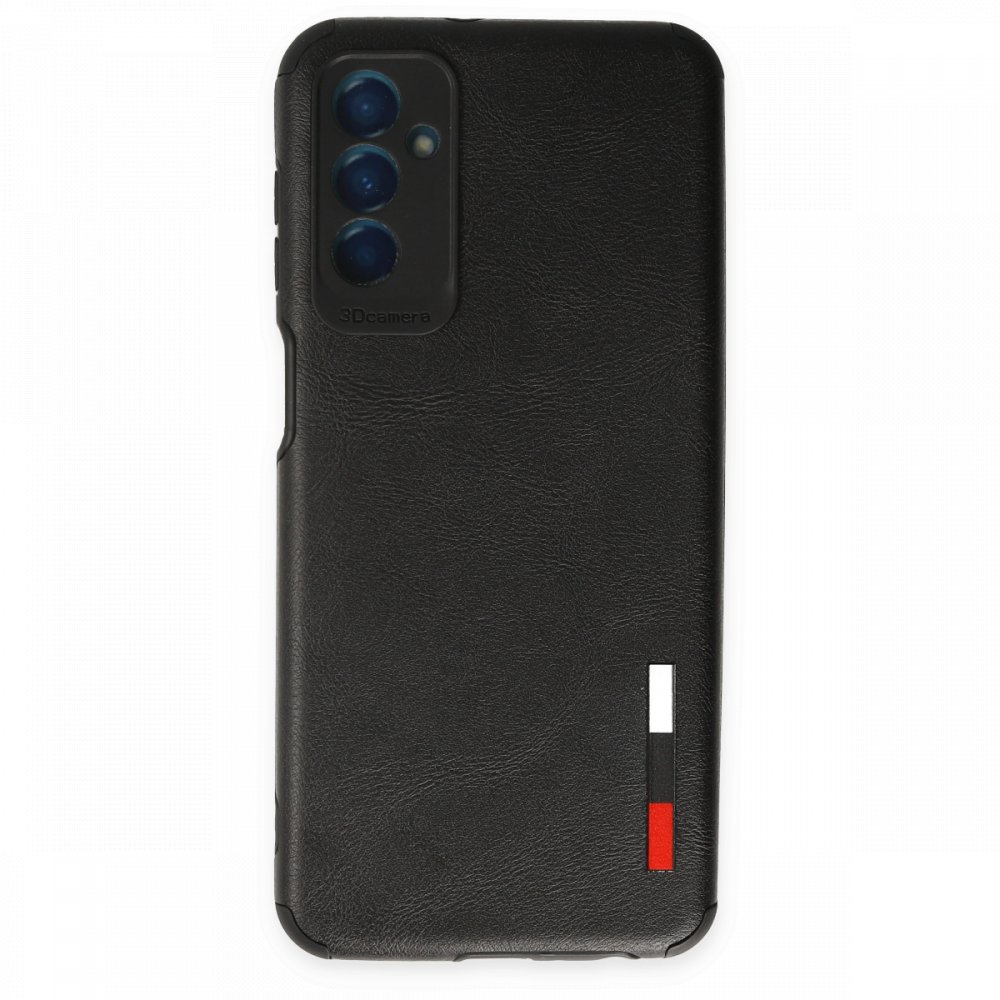  Samsung Galaxy M23 Kılıf Loop Deri Silikon - Siyah
