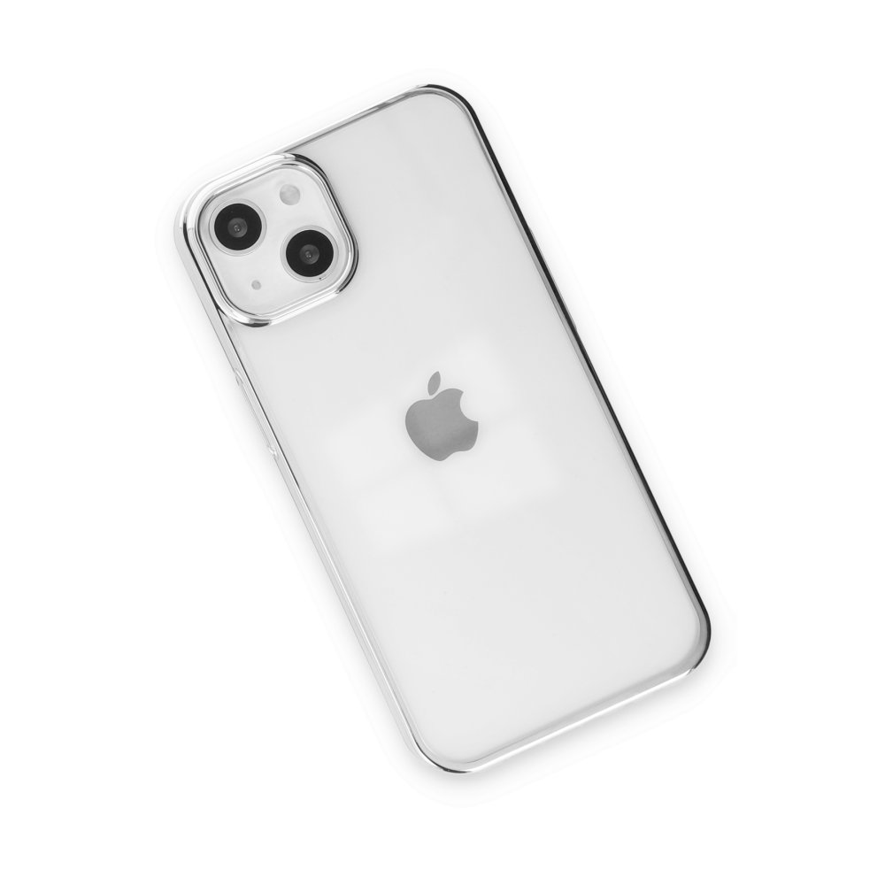  iPhone 14 Plus Kılıf Element Silikon - Gümüş