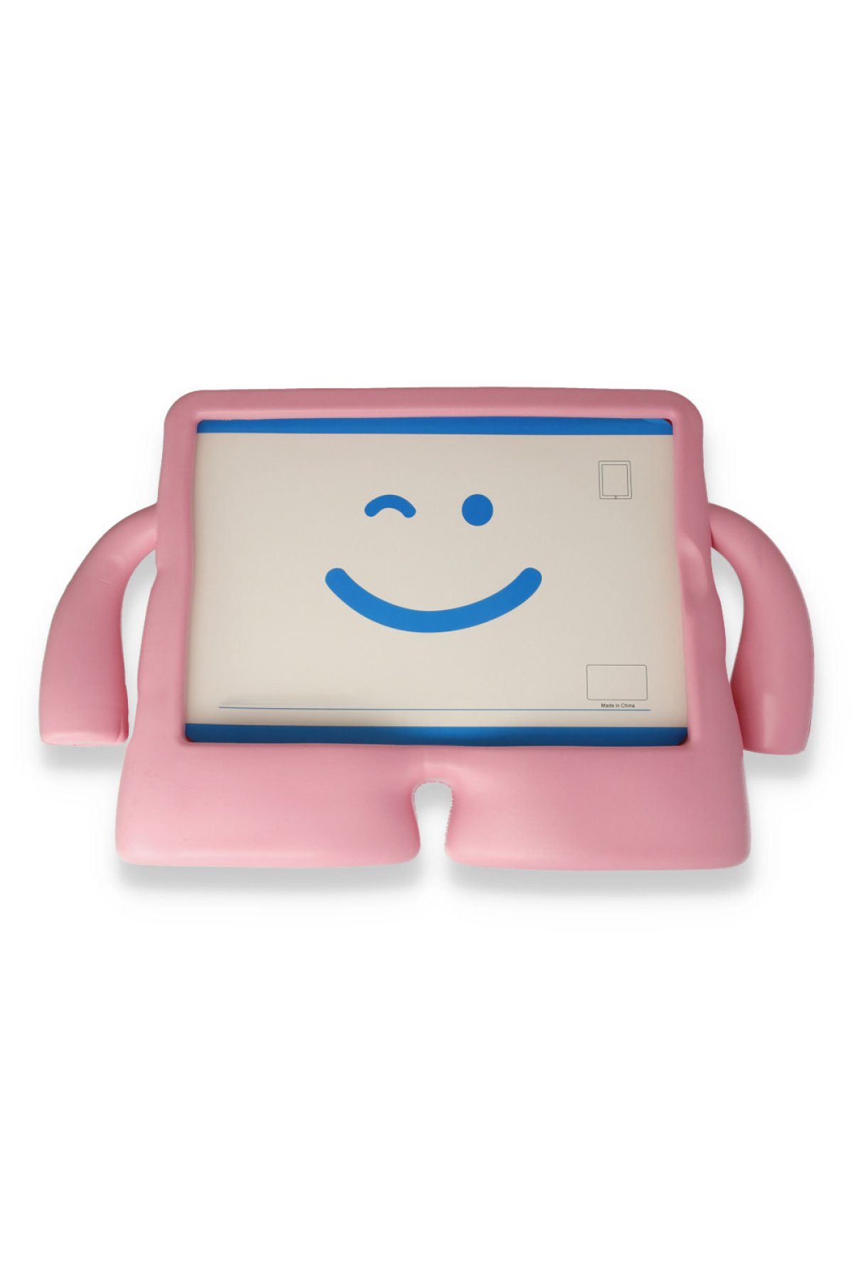  iPad Air 4 10.9 Kılıf Karakter Tablet Silikon - Açık Pembe