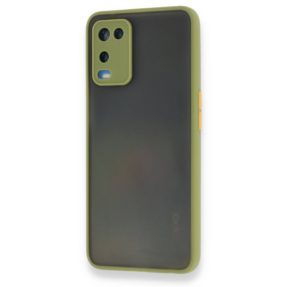 Oppo A54 4G Kılıf Montreal Silikon Kapak - Açık Yeşil Oppo A54 4G Kılıf Montreal Silikon Kapak - Açık Yeşil