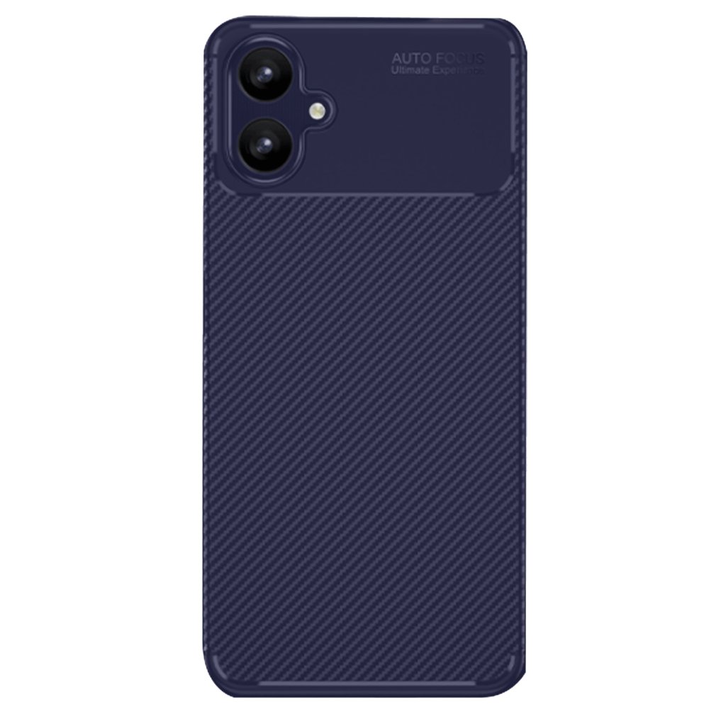  Samsung Galaxy A06 Kılıf Auto Focus Karbon Kapak - Lacivert