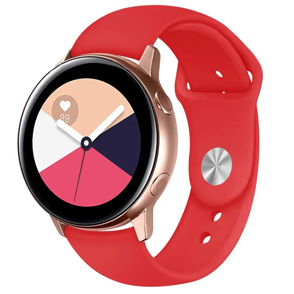  GT4 46mm 22mm Klasik Kordon - Kırmızı