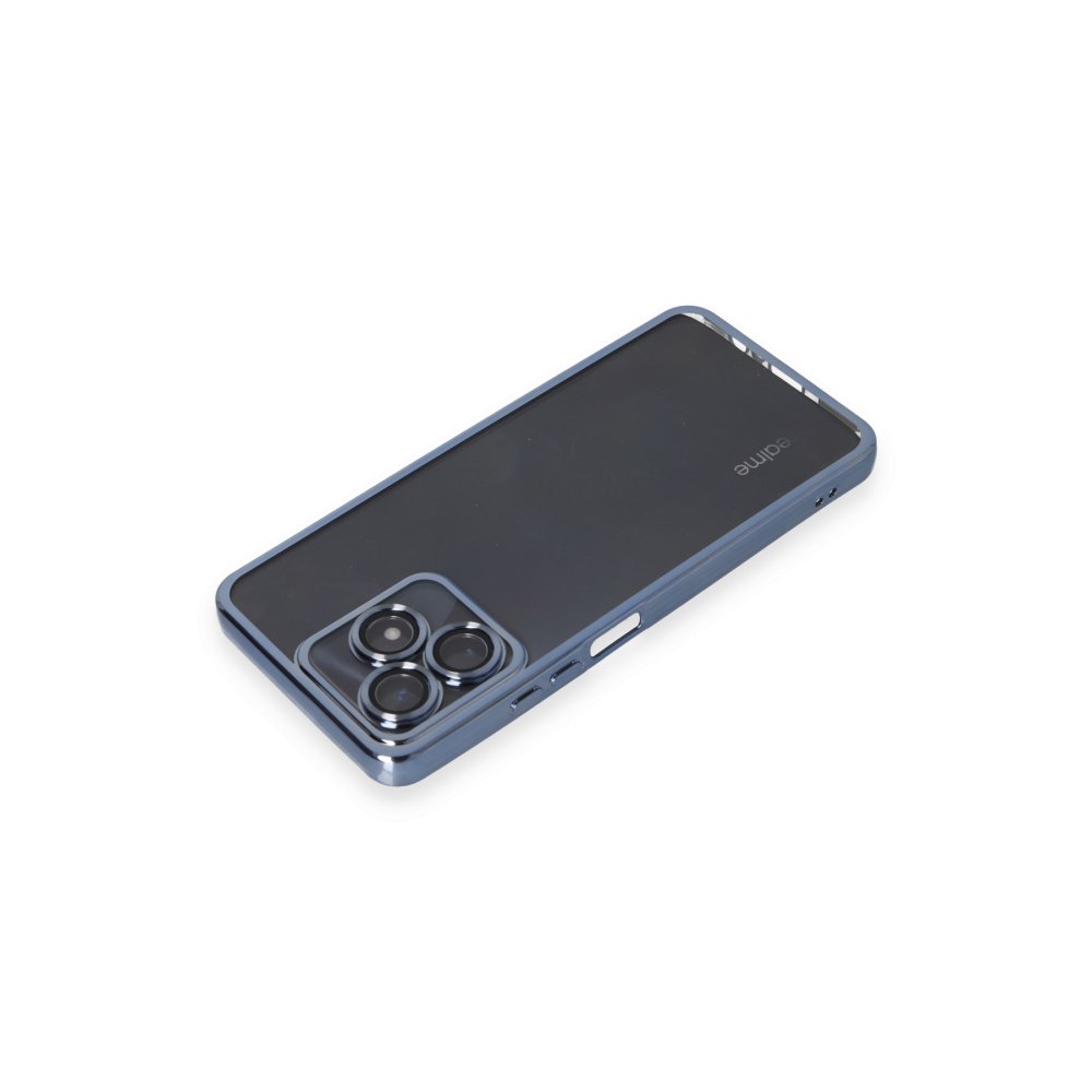 Realme C53 Kılıf Razer Lensli Silikon - Açık Mavi Realme C53 Kılıf Razer Lensli Silikon - Açık Mavi