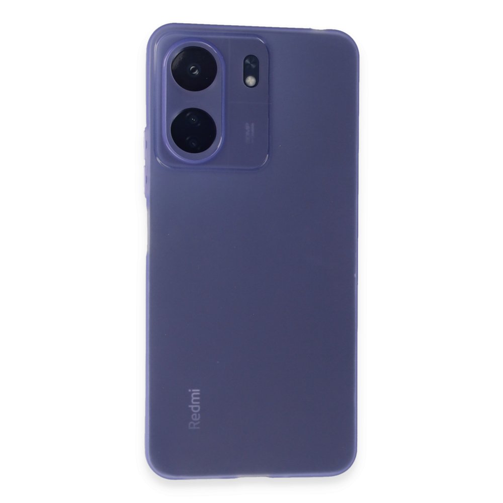 Redmi 13C Kılıf Puma Silikon - Mor Redmi 13C Kılıf Puma Silikon - Mor