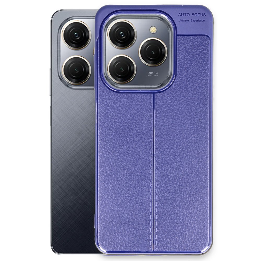 Tecno Spark 20 Pro Kılıf Auto Focus Kapak - Lacivert Tecno Spark 20 Pro Kılıf Auto Focus Kapak - Lacivert