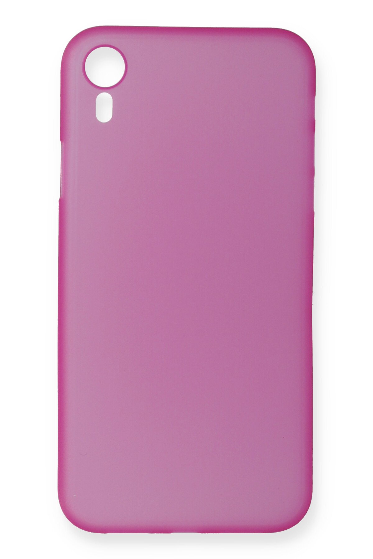  iPhone XR Kılıf PP Ultra İnce Kapak - Pembe