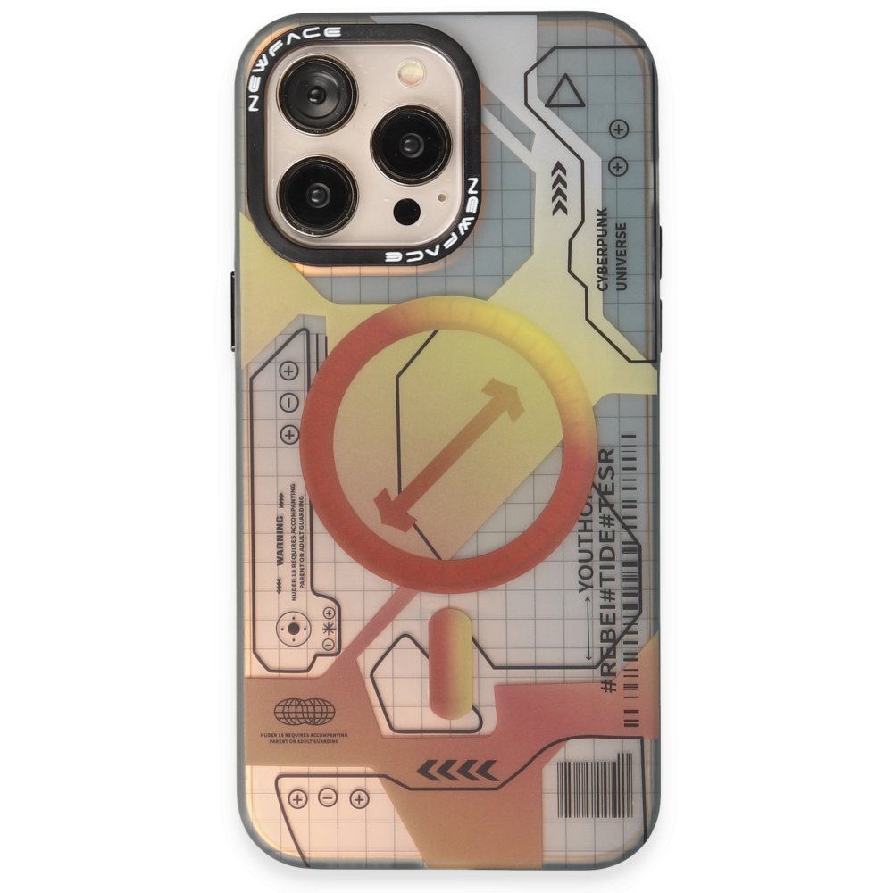  iPhone 14 Pro Max Kılıf Venüs Magneticsafe Desenli Kapak - Venüs - 6
