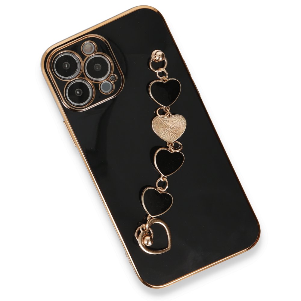  iPhone 14 Pro Kılıf Esila Silikon - Siyah