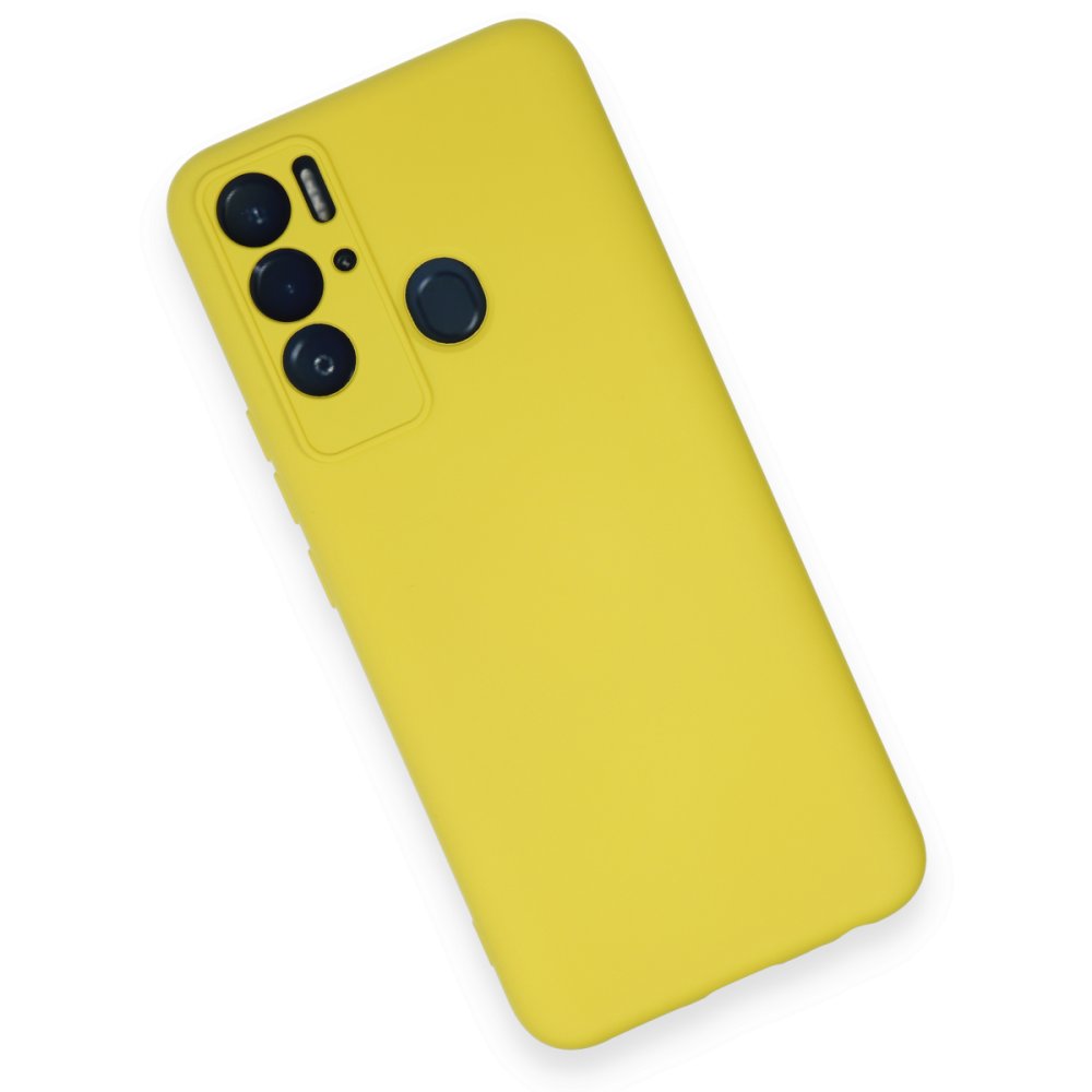 Tecno Pova Neo Kılıf Nano içi Kadife Silikon - Sarı Tecno Pova Neo Kılıf Nano içi Kadife Silikon - Sarı