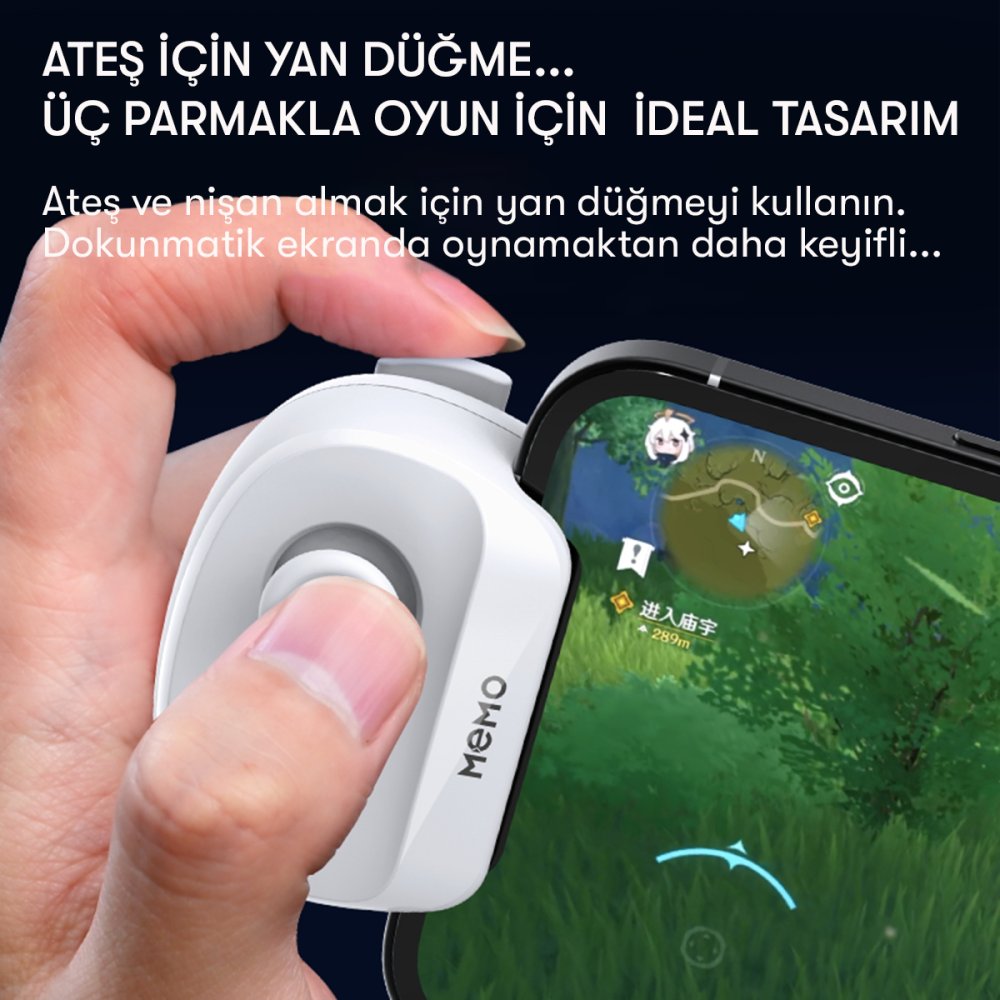  Memo MB01 Oyun Tuşu - Siyah