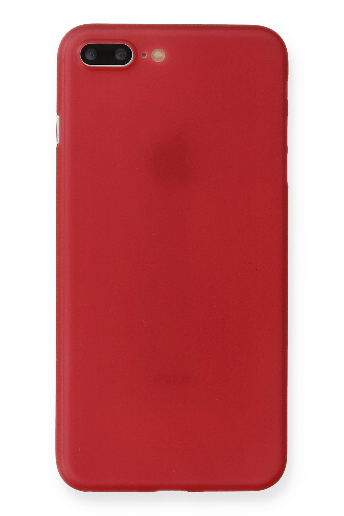 iPhone 8 Plus Kılıf PP Ultra İnce Kapak - Kırmızı