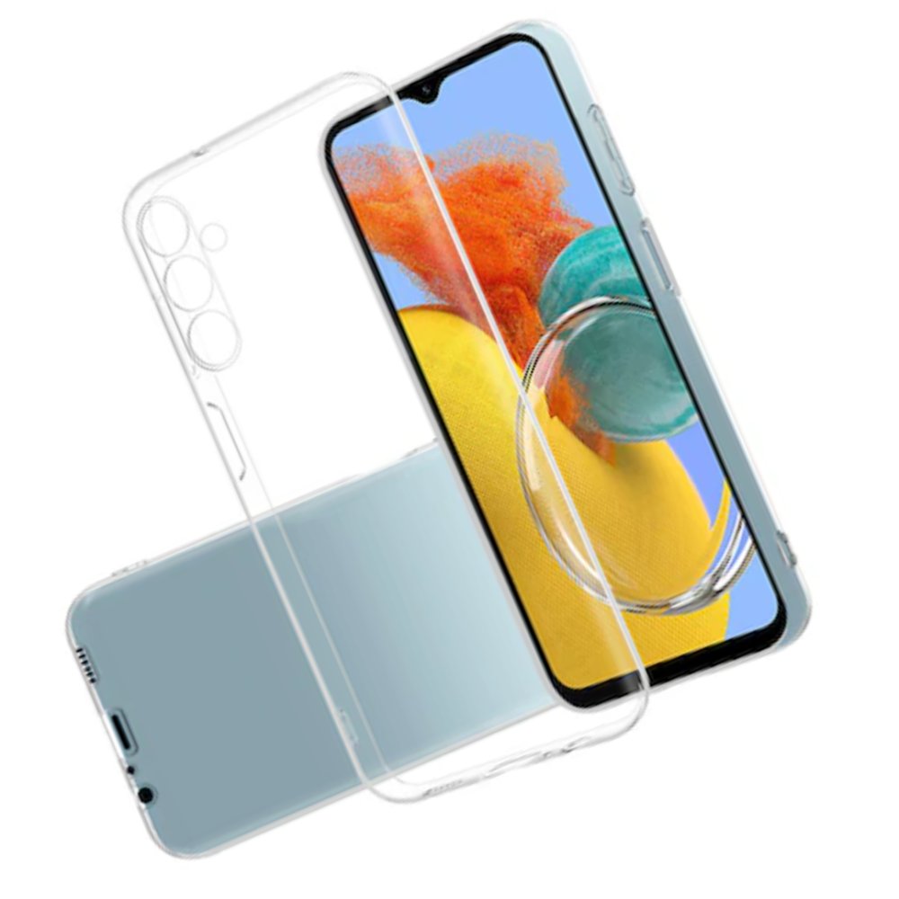  Samsung Galaxy M14 5G Kılıf Lüx Şeffaf Silikon