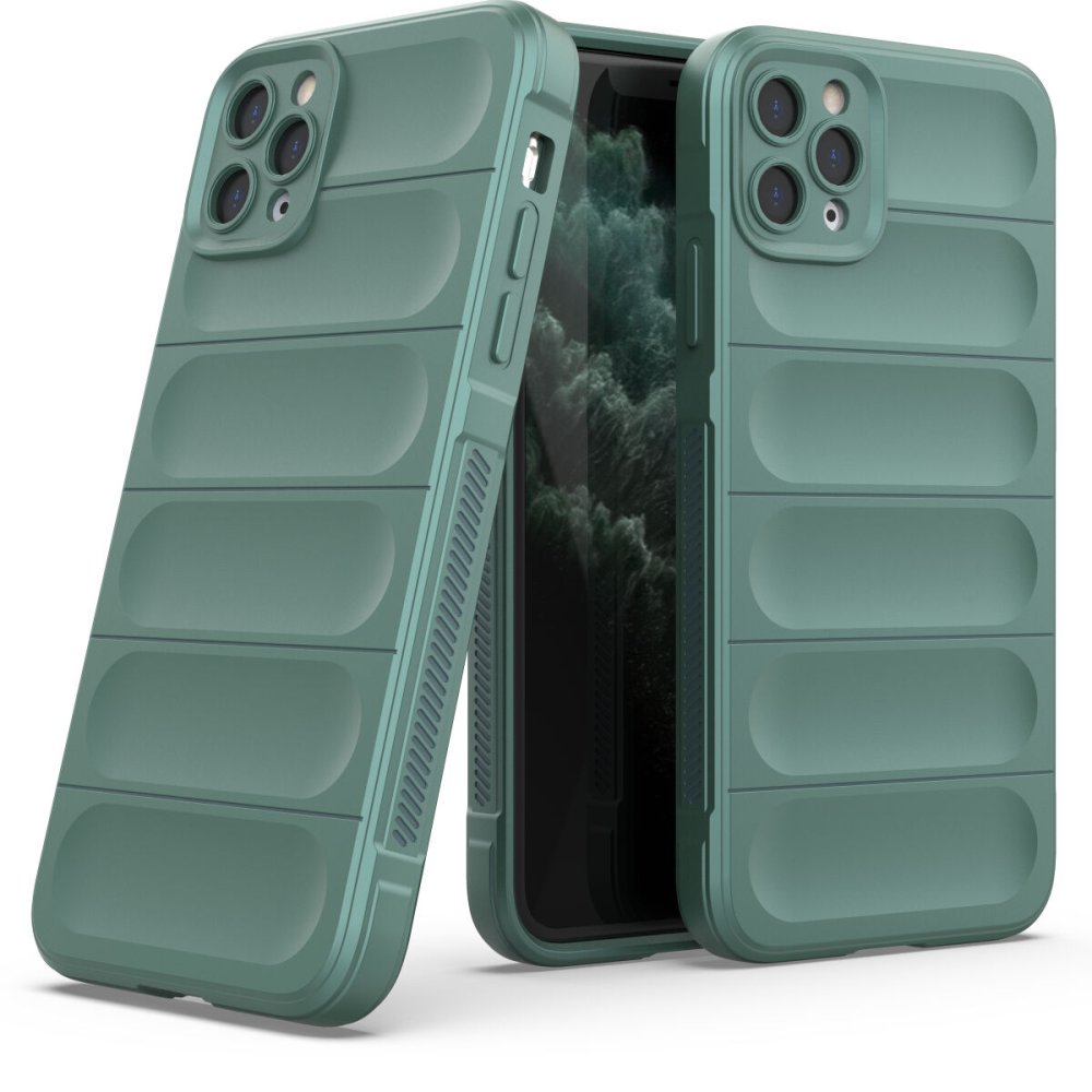  iPhone 11 Pro Kılıf Optimum Silikon - Koyu Yeşil