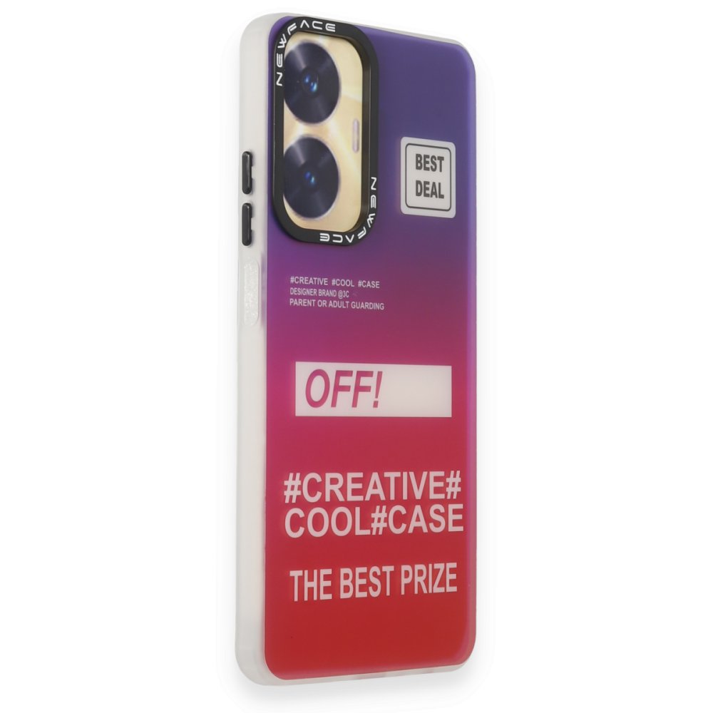 Realme C55 Kılıf Estoril Desenli Kapak - Estoril - 9