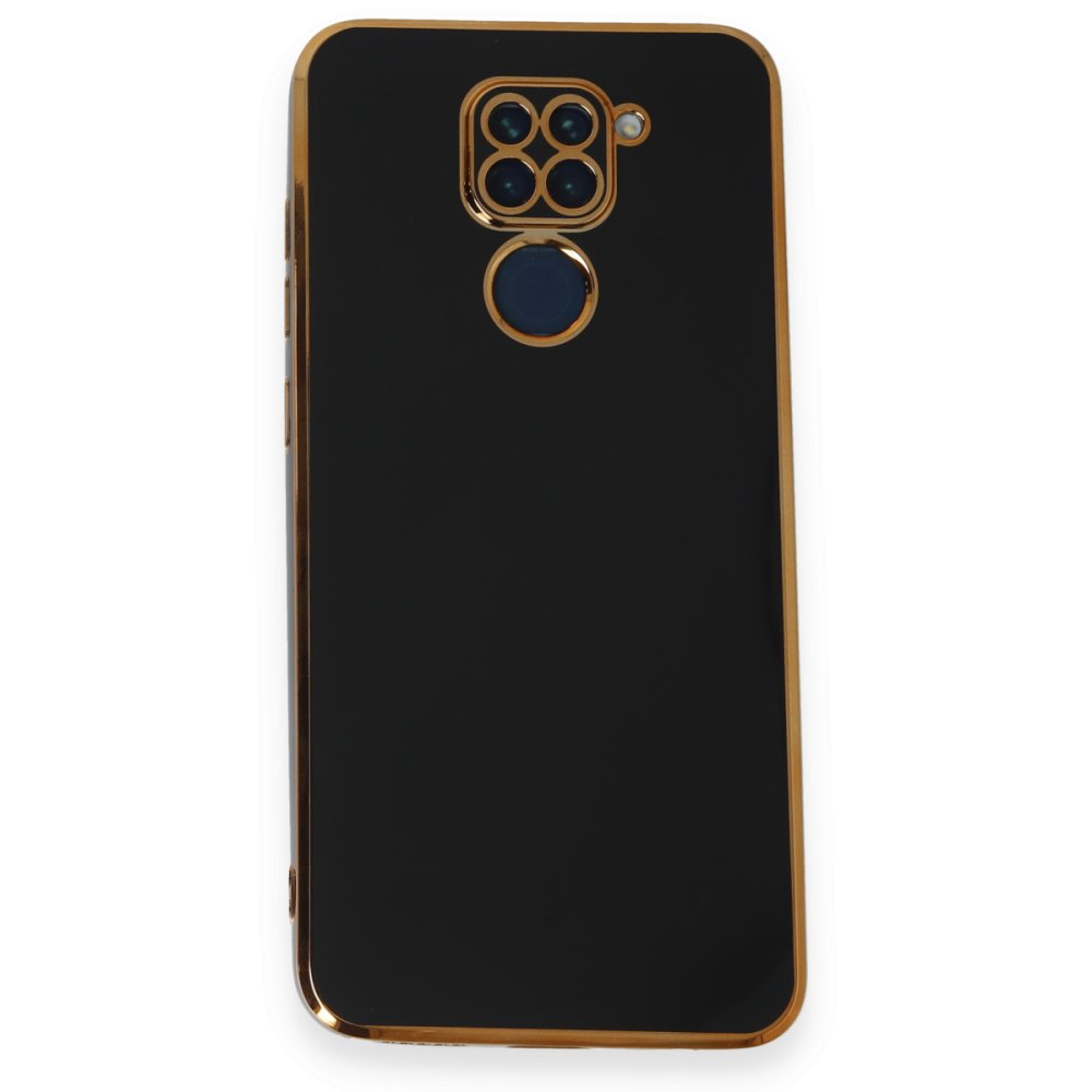 Redmi Note 9 Kılıf Volet Silikon - Siyah
