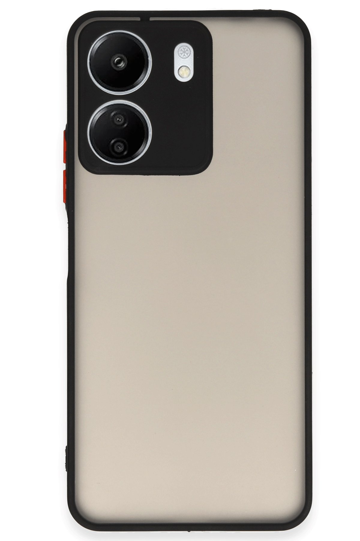 Redmi 13C Kılıf Montreal Silikon Kapak - Siyah