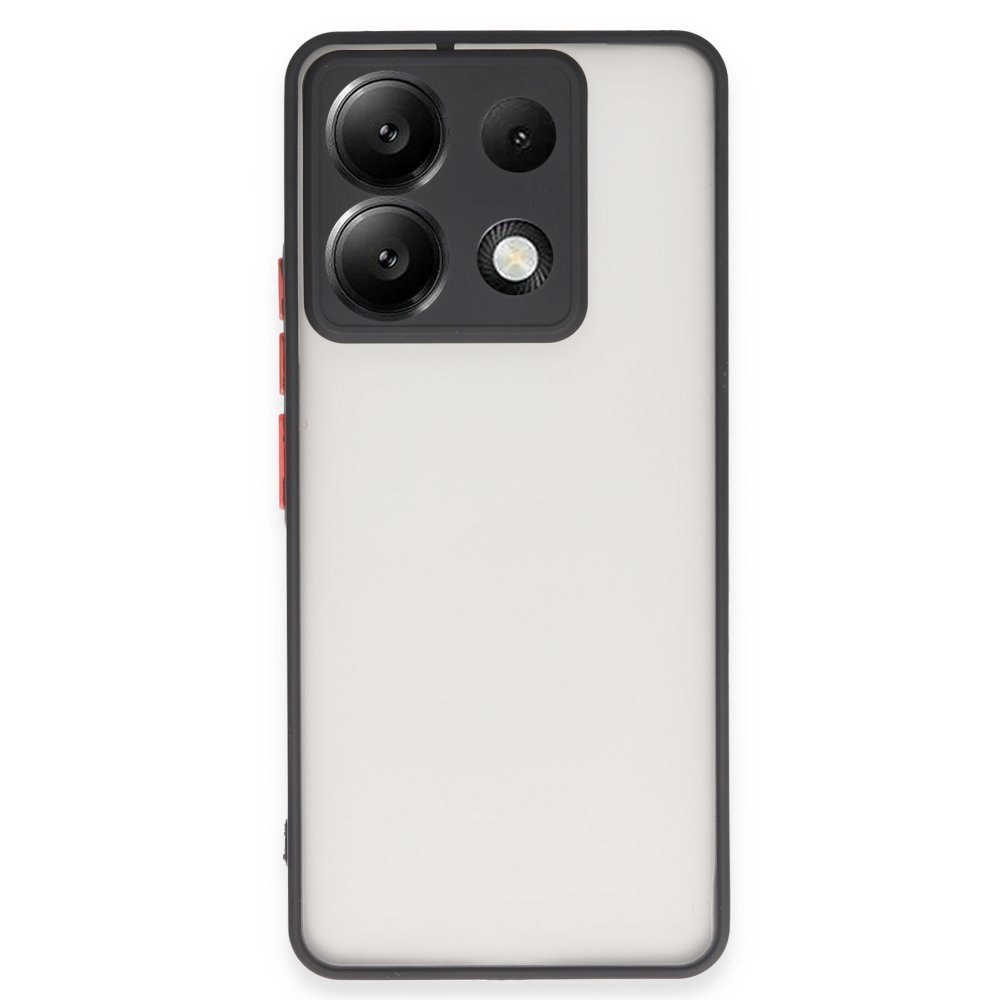 Redmi Note 13 5G Kılıf Montreal Silikon Kapak - Siyah Redmi Note 13 5G Kılıf Montreal Silikon Kapak - Siyah