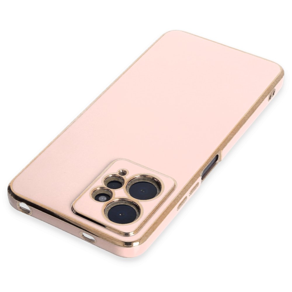 Redmi Note 12 4G Kılıf Volet Silikon - Pembe