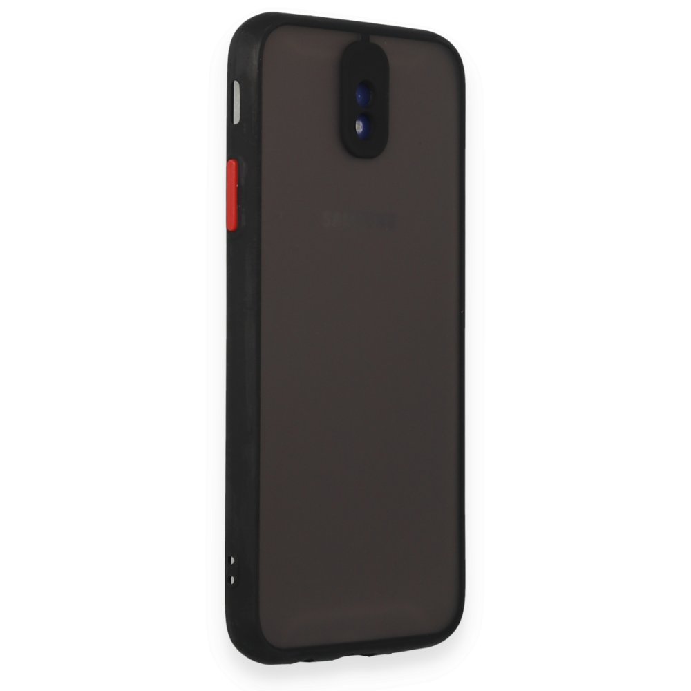  Samsung Galaxy J7 Pro / J730 Kılıf Montreal Silikon Kapak - Siyah
