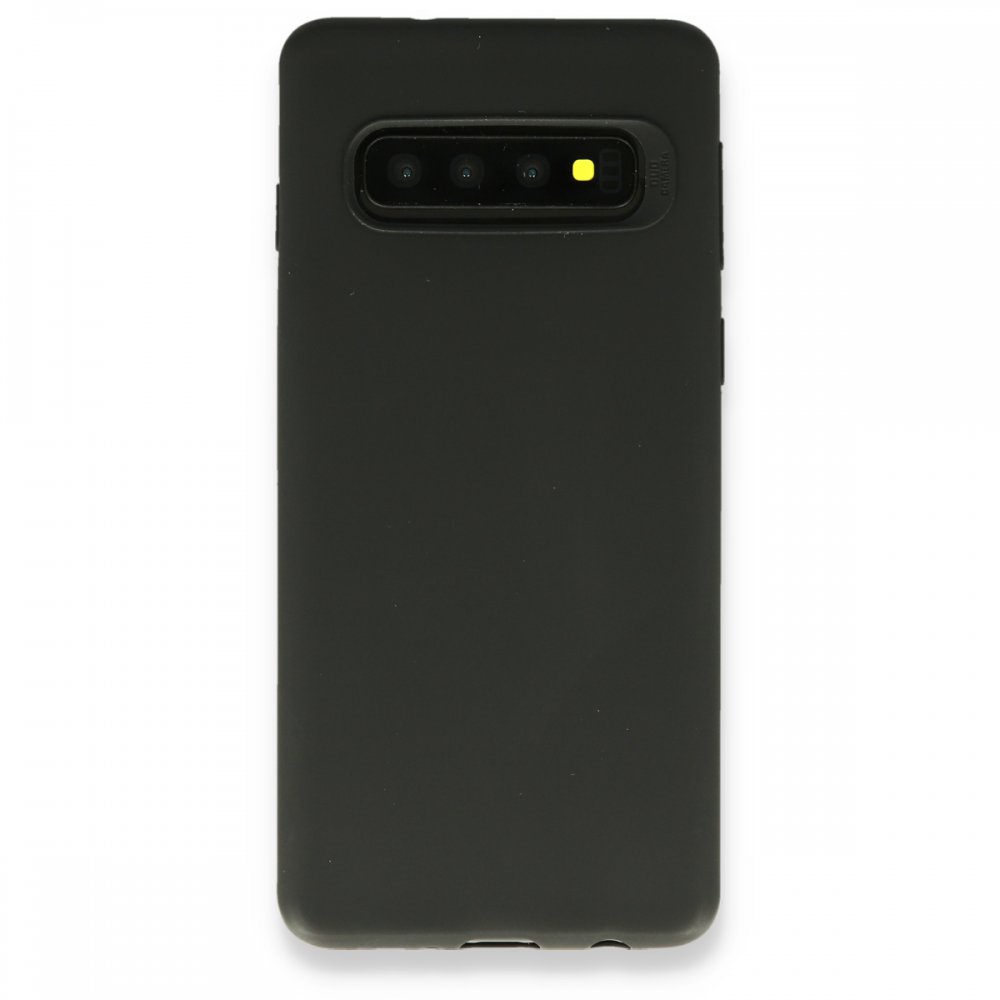  Samsung Galaxy S10 Kılıf First Silikon - Siyah