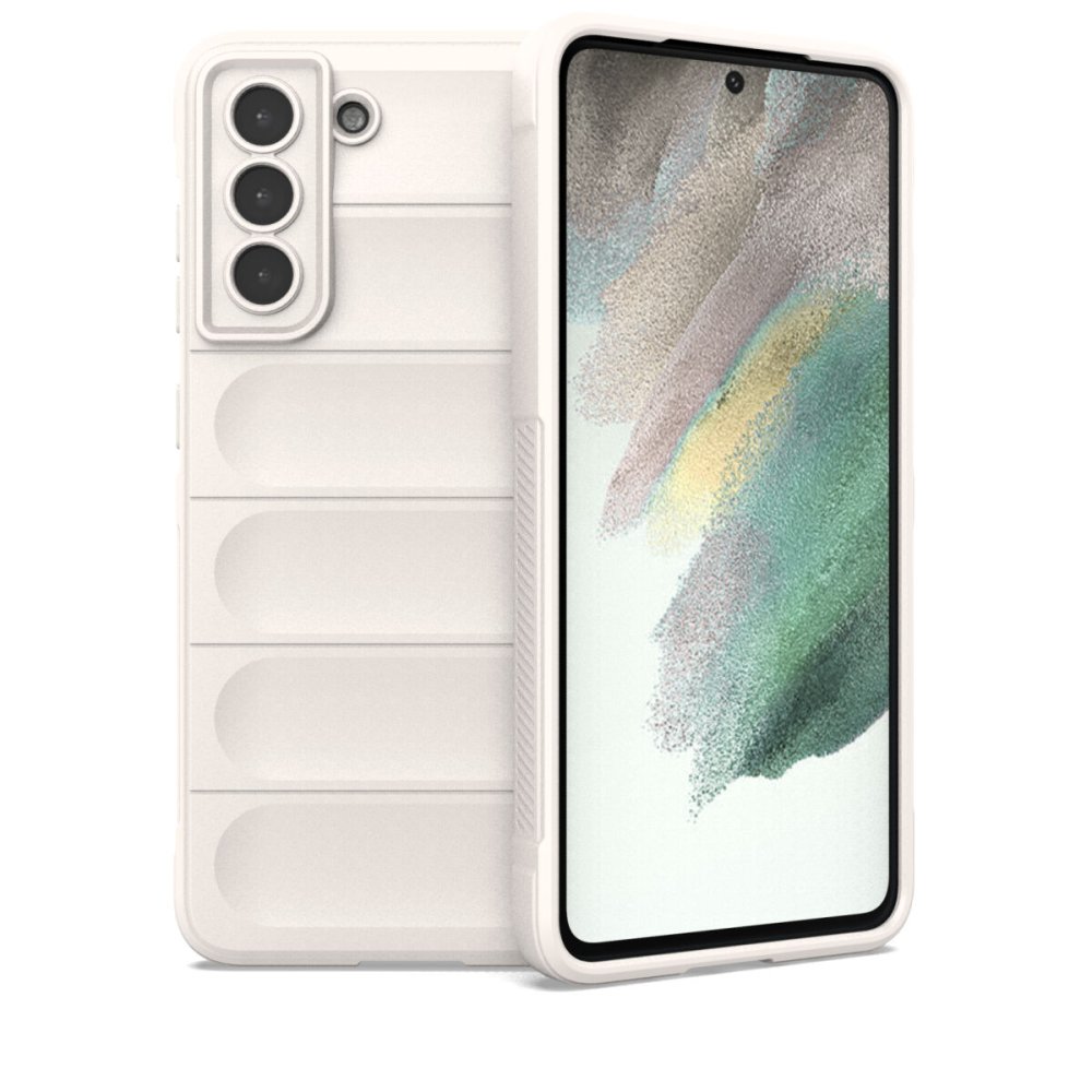  Samsung Galaxy S22 Plus Kılıf Optimum Silikon - Krem