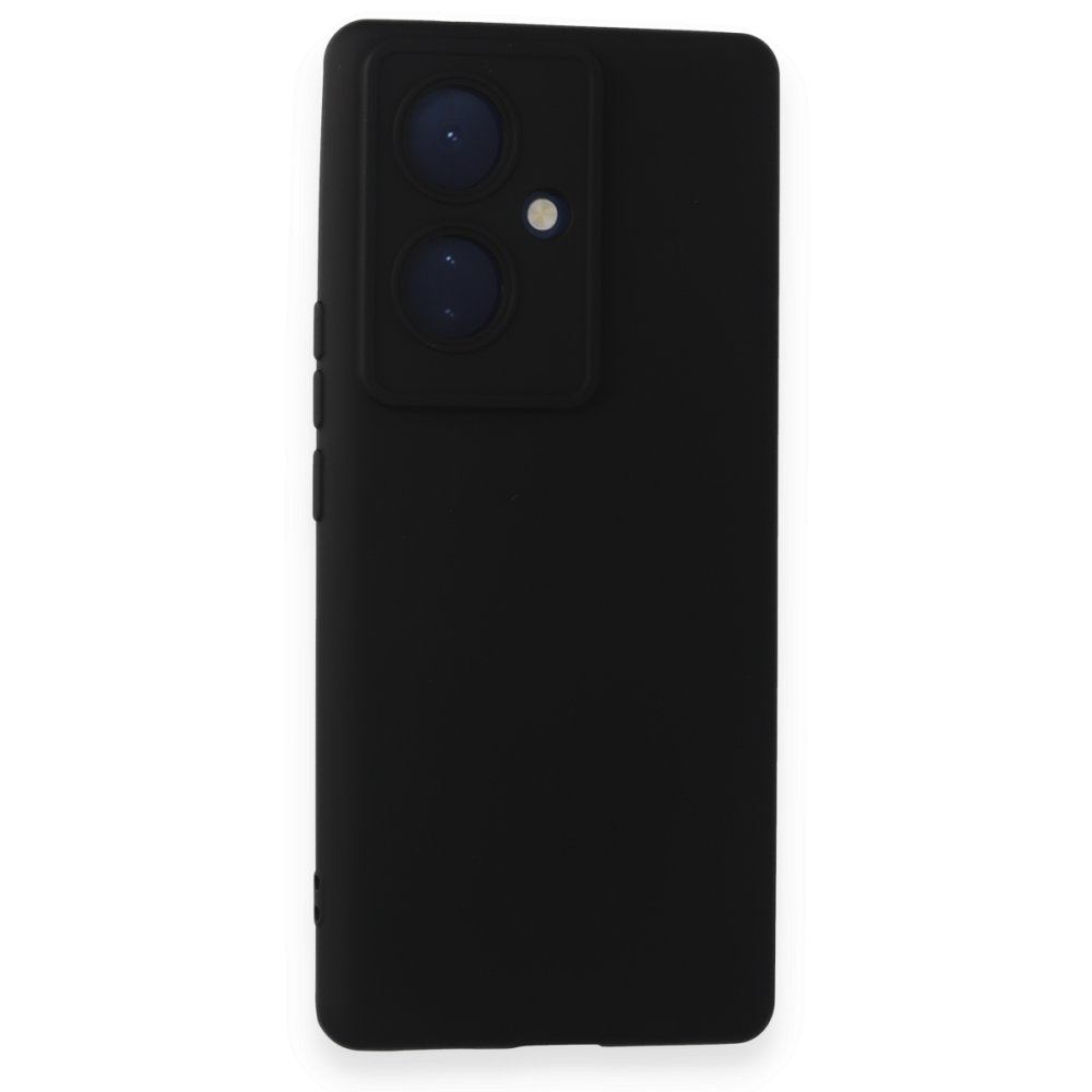 Vivo V29 Lite Kılıf Nano içi Kadife Silikon - Siyah Vivo V29 Lite Kılıf Nano içi Kadife Silikon - Siyah