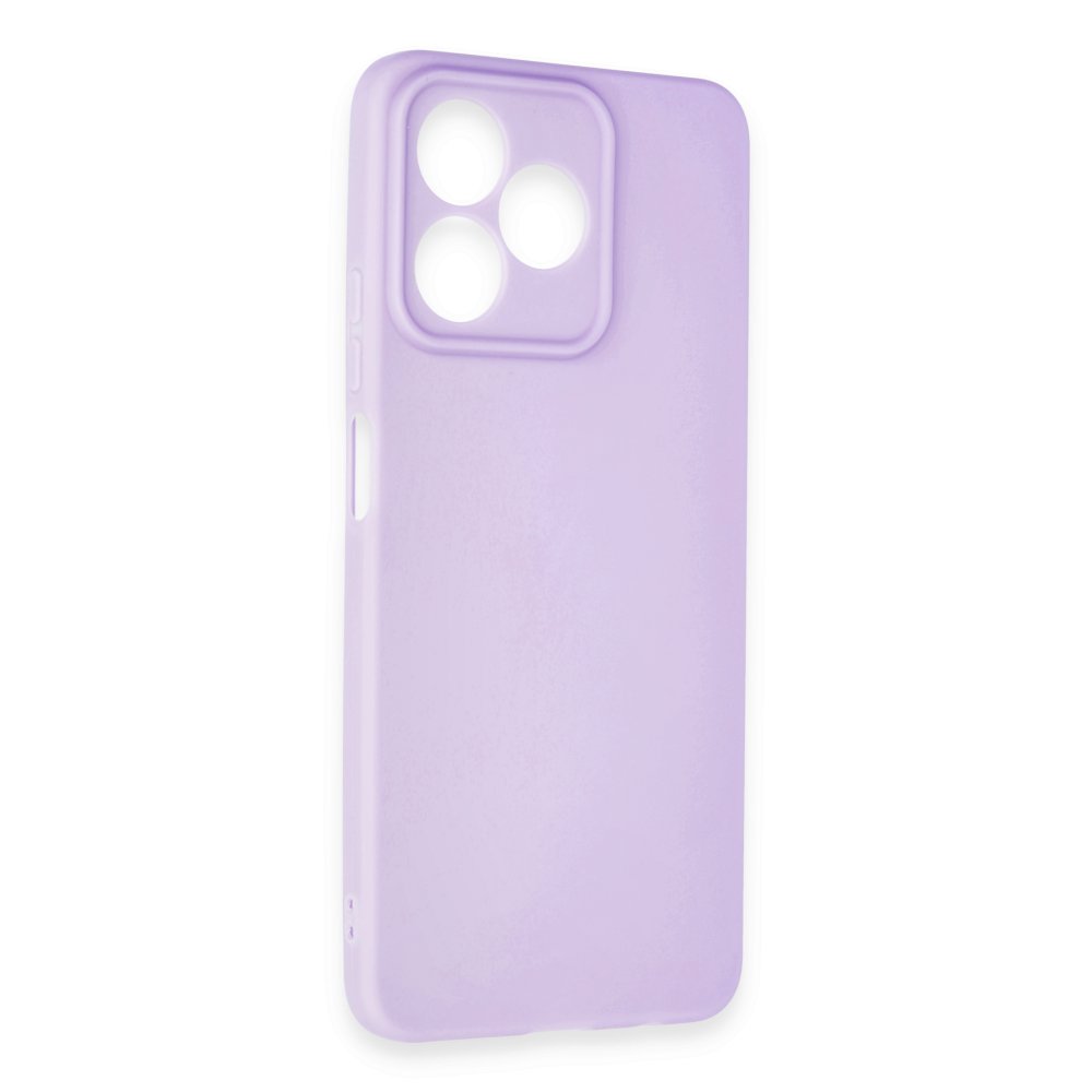 Realme Note 50 4G Kılıf First Silikon - Lila Realme Note 50 4G Kılıf First Silikon - Lila