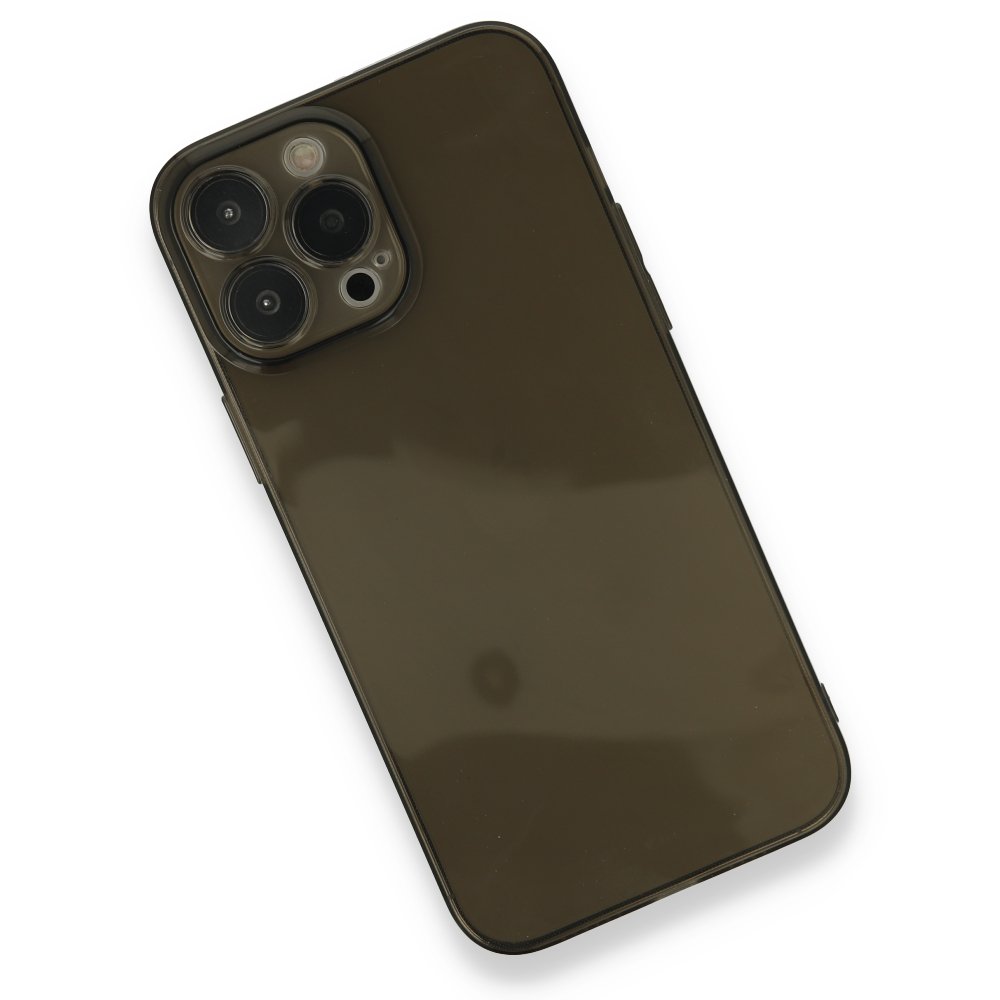  iPhone 13 Pro Kılıf Fly Lens Silikon - Siyah