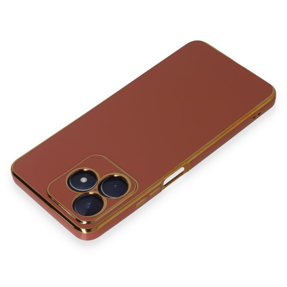 Realme C53 Kılıf Volet Silikon - Kırmızı Realme C53 Kılıf Volet Silikon - Kırmızı